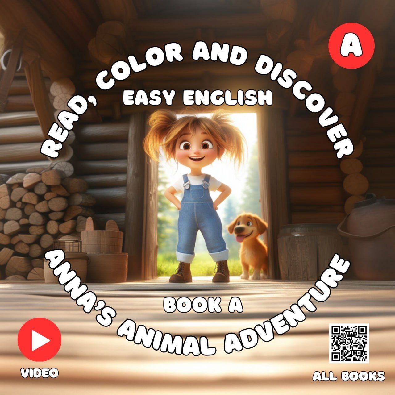 Book A: Anna’s Animal Adventure